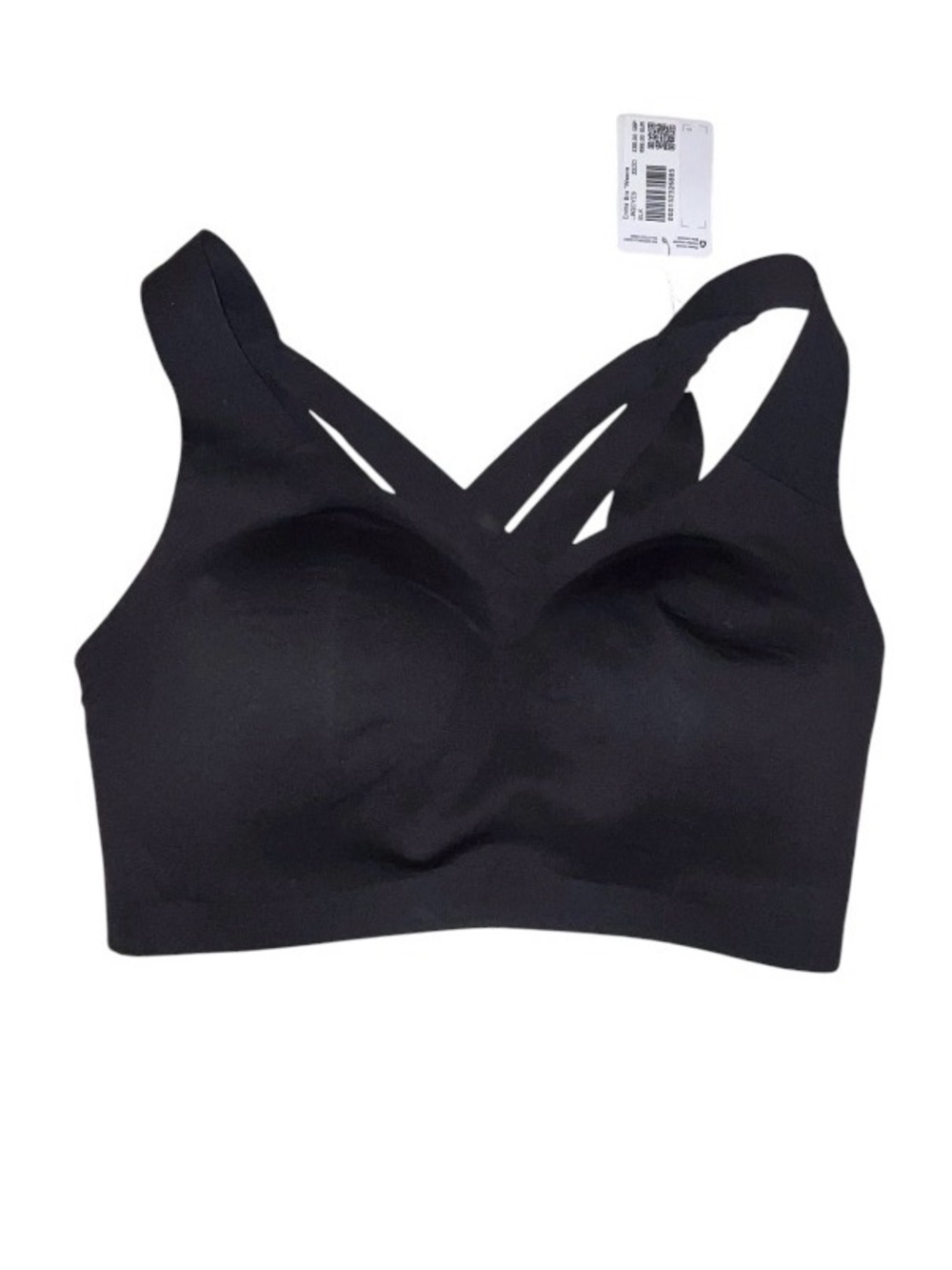 Lululemon Enlite Bra Weave Black Sports Bra Size 32DD NWT